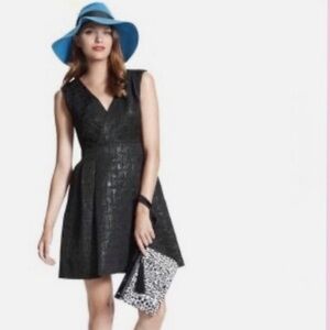 Kirna Zabete at Target Black‎ Textured Mini Dress